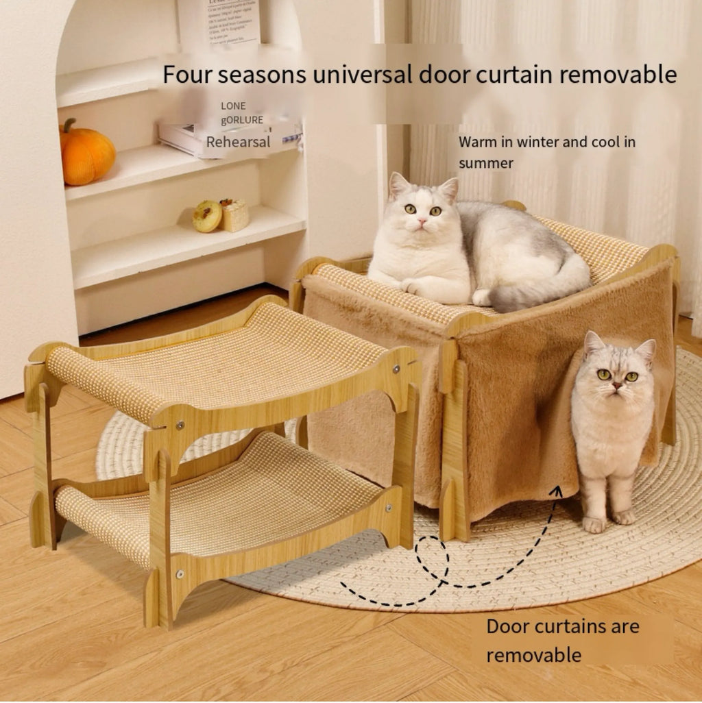 2 Tier Cat Hammock Bed