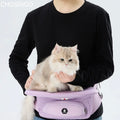 Hands-Free Pet Carrier Hip Seat – Foldable Waist Support for Small Dogs & Cats