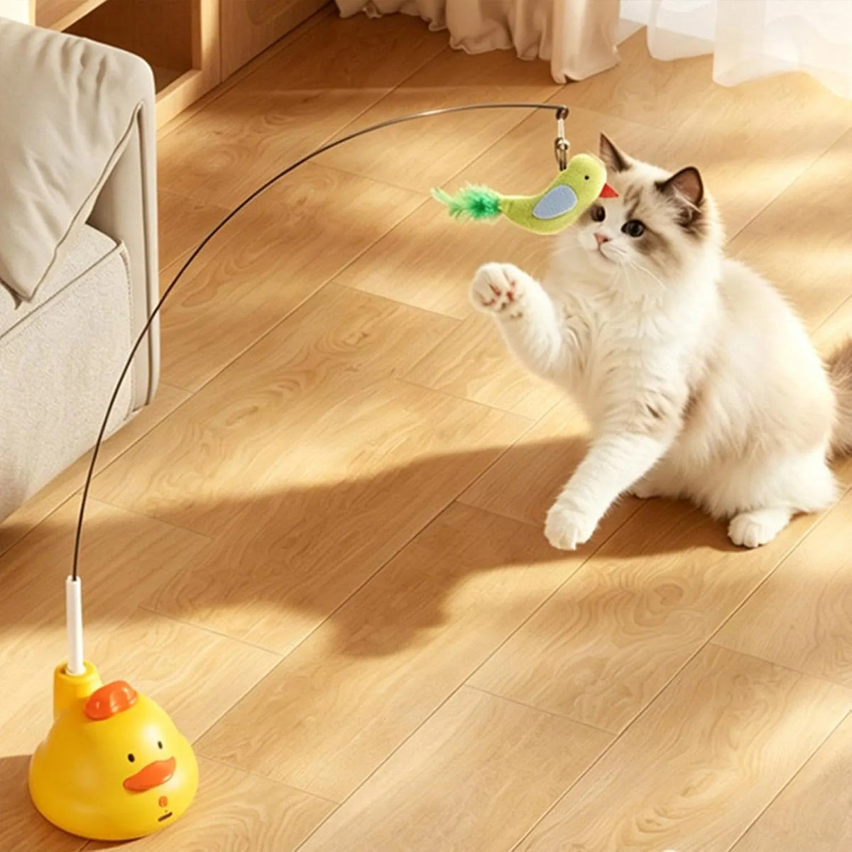 Automatic Rotating Cat Teaser