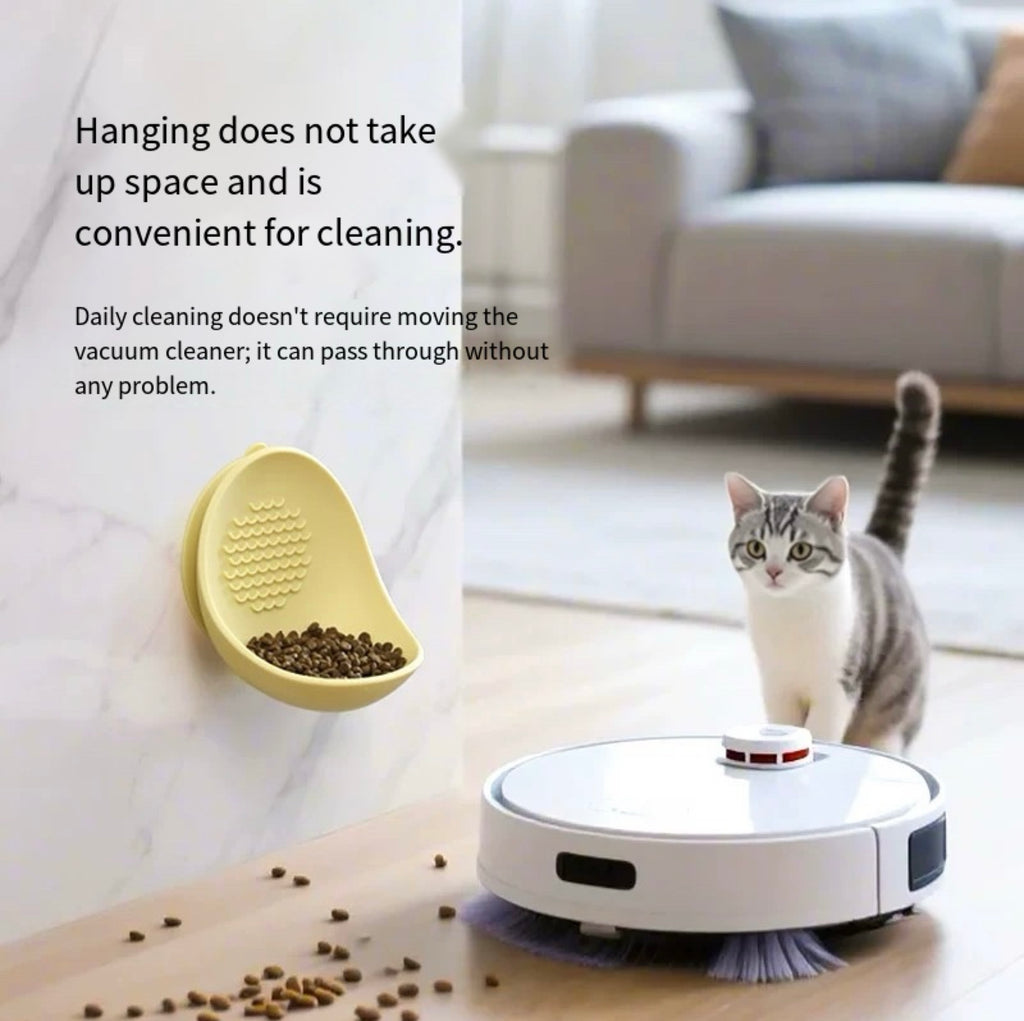 Non-Slip Silicone Pet Bowl with Strong Suction Base – Anti-Spill & Anti-Tip Food and Water Feeder for Dogs and Cats