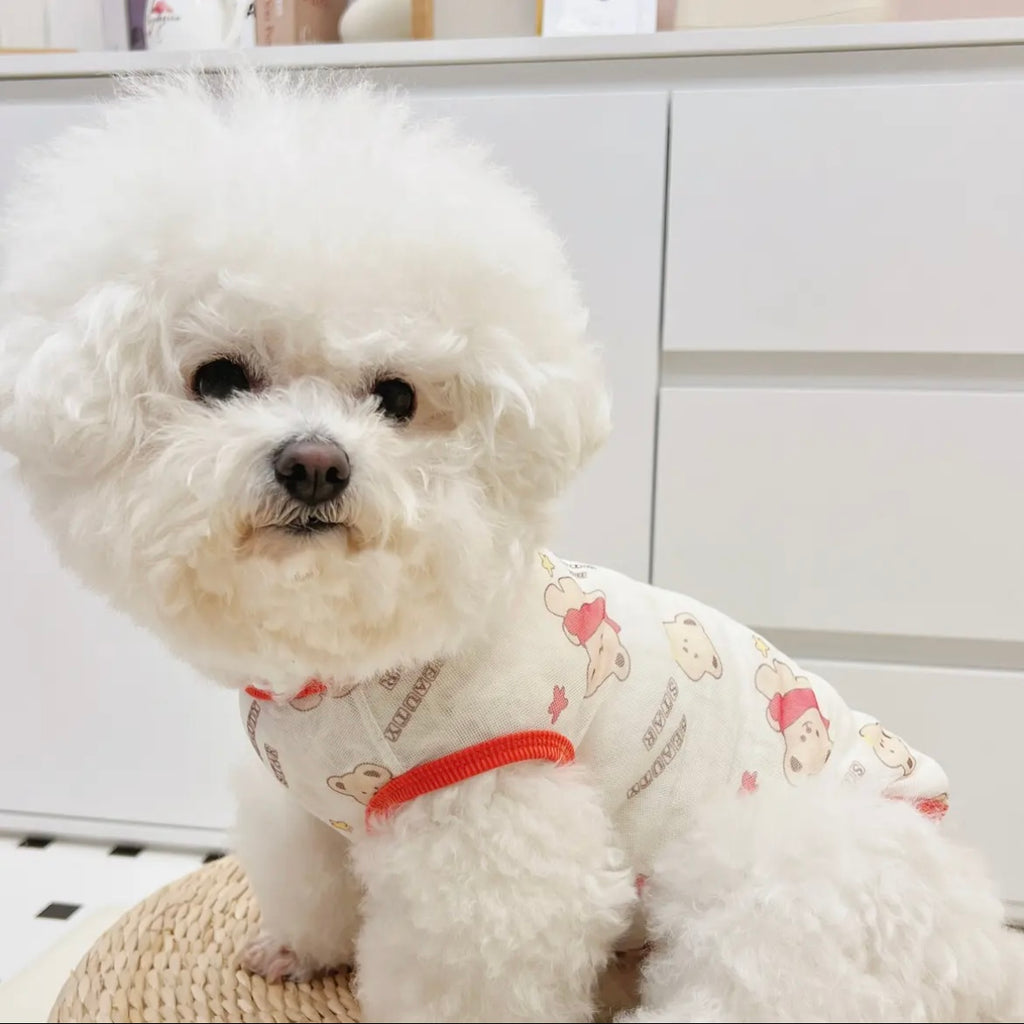 Small Dog Shirt Cute Puppy T Shirt Clothes