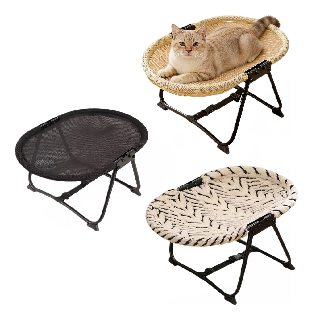 Elevated Pet Bed,Portable Breathable Non Slip Cot Hammock