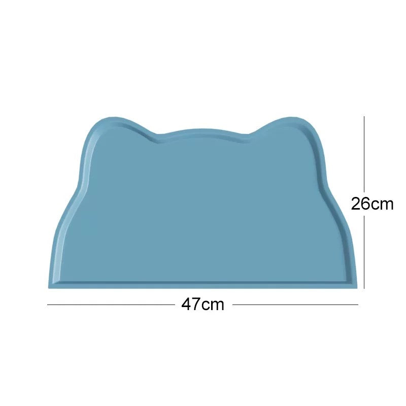 Kitten Placemat for Feeding | Pet Bowl Mat