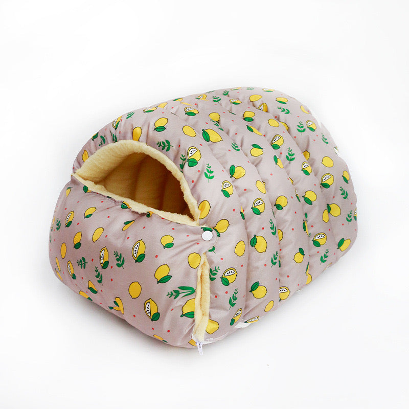 Indoor Cat Bed – Cave Style Cozy Hideaway with Removable Washable Cover & Anti‑Slip Base