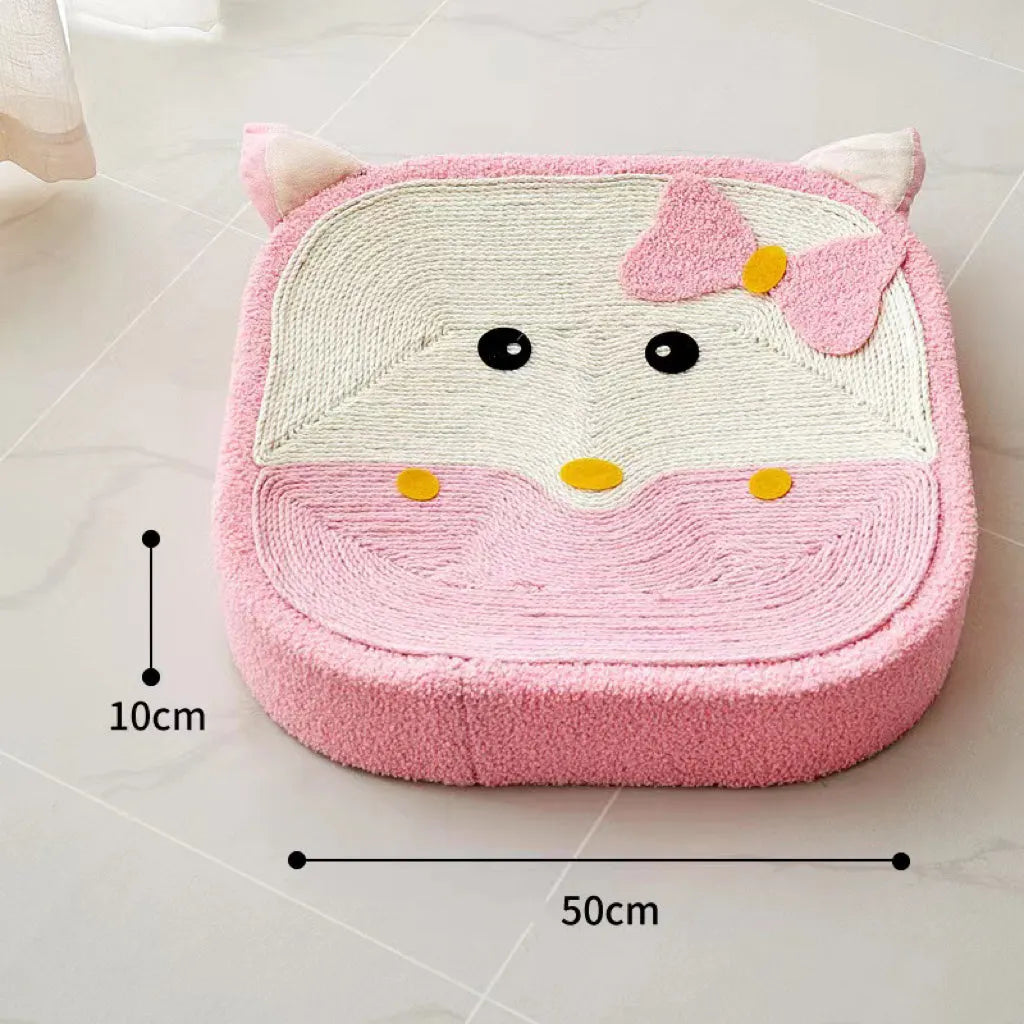 Cat Sisal Scratcher Bed