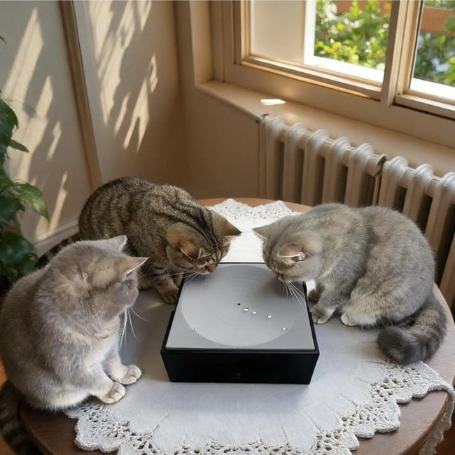 Electric Cat Teaser, Automatic Water Drop Cat Teaser Toy