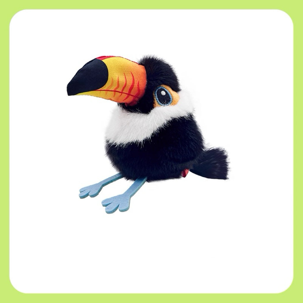 Rechargeable Flapping Bird Cat Toy – USB & Motion‑Activated Chirping Sparrow