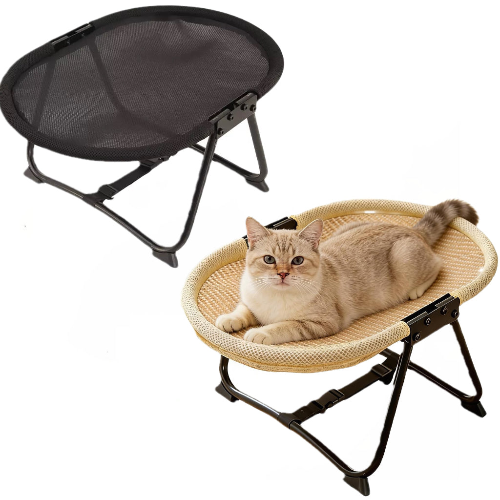 Elevated Pet Bed,Portable Breathable Non Slip Cot Hammock