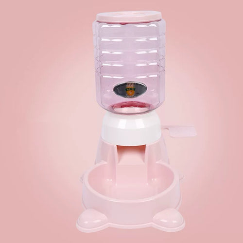 1.8L Pet Feeder Exercise Intelligence Dog Cat Automatic Press Feeder (Green)