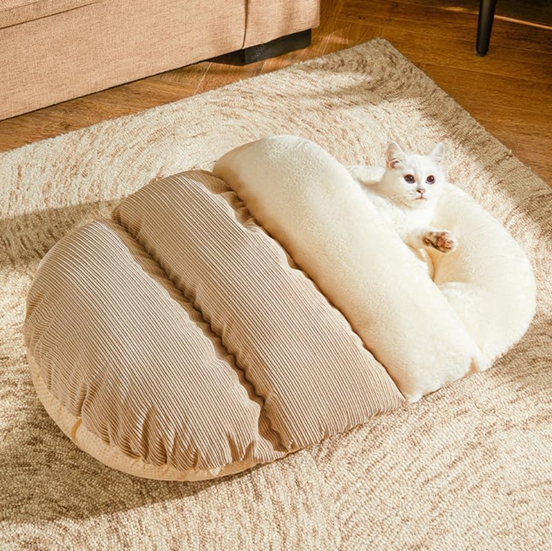 Cute Cat Beds Plush Pet Beds Cuddler,