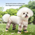 Waterproof Dog Paw Boot Leggings, Adjustable Dog Suspender Boots with Auxiliary Strap, Anti-Dirty Dogs Pants Reflective Pet Paw Protector for Dogs Winter Snow Rain Hiking Walking (M)