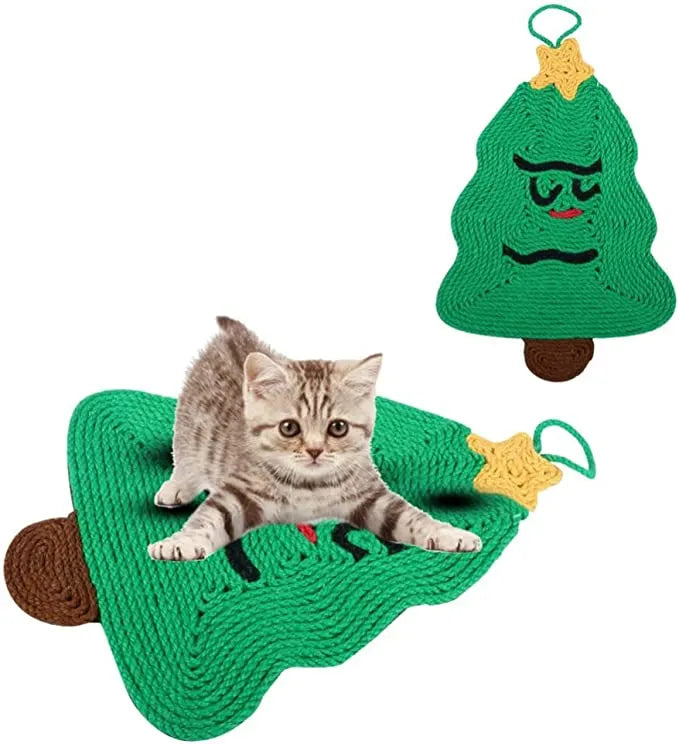 圣诞树猫抓板