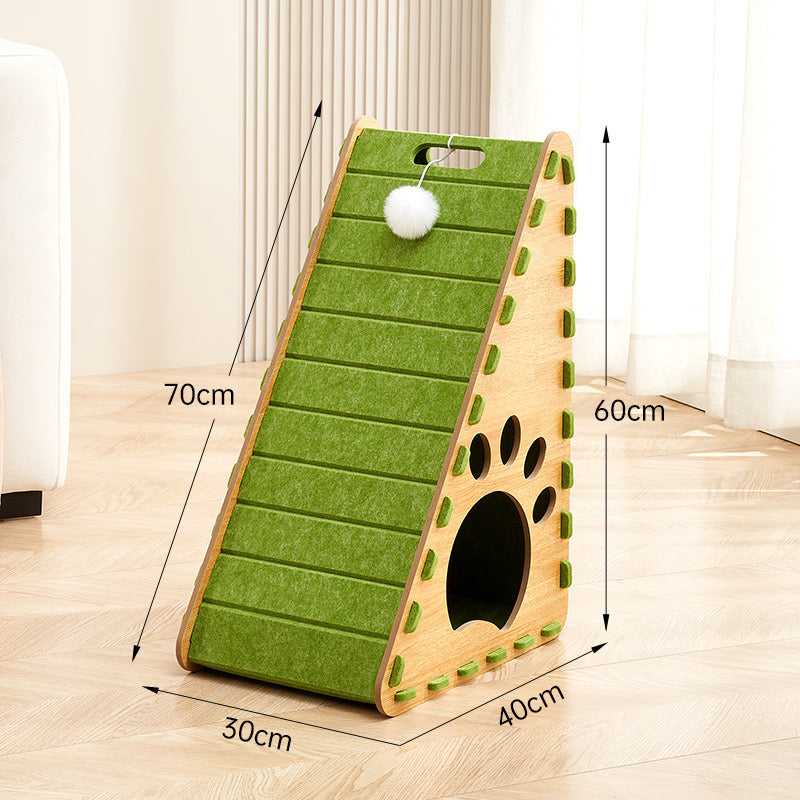 Cat Wall Shelf Prevent Damage To Furniture Scratching Post Cat Bed
