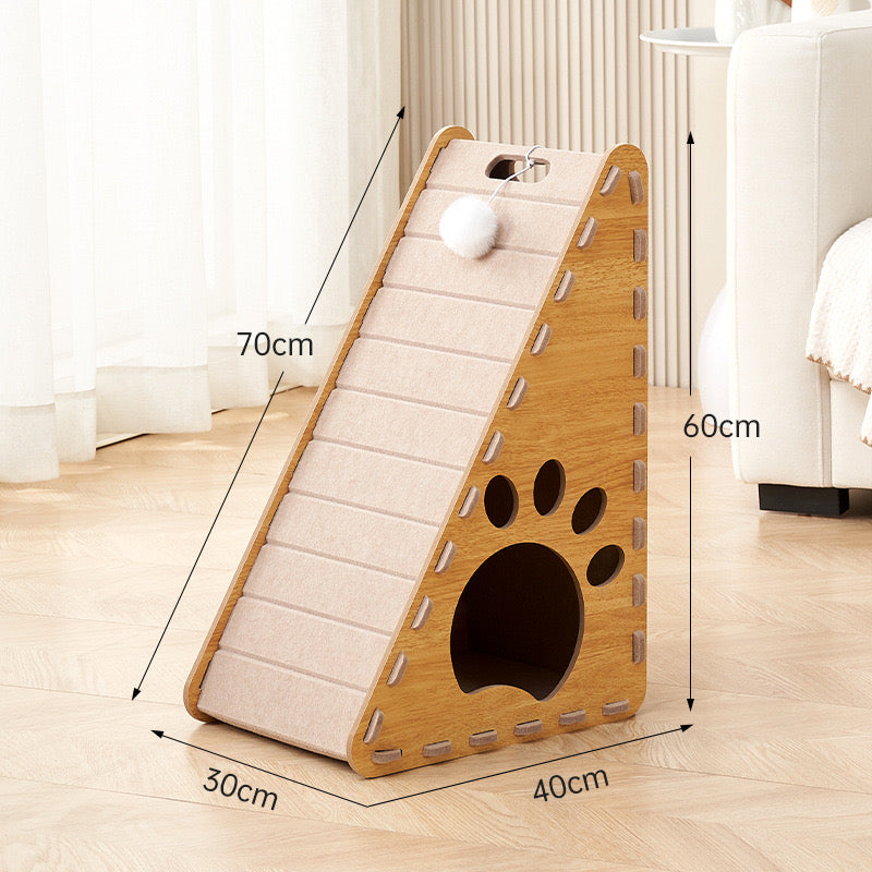 Cat Wall Shelf Prevent Damage To Furniture Scratching Post Cat Bed