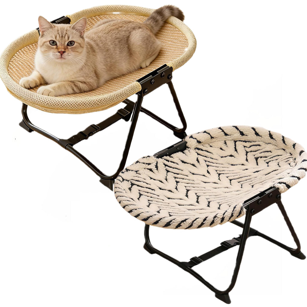 Elevated Pet Bed,Portable Breathable Non Slip Cot Hammock