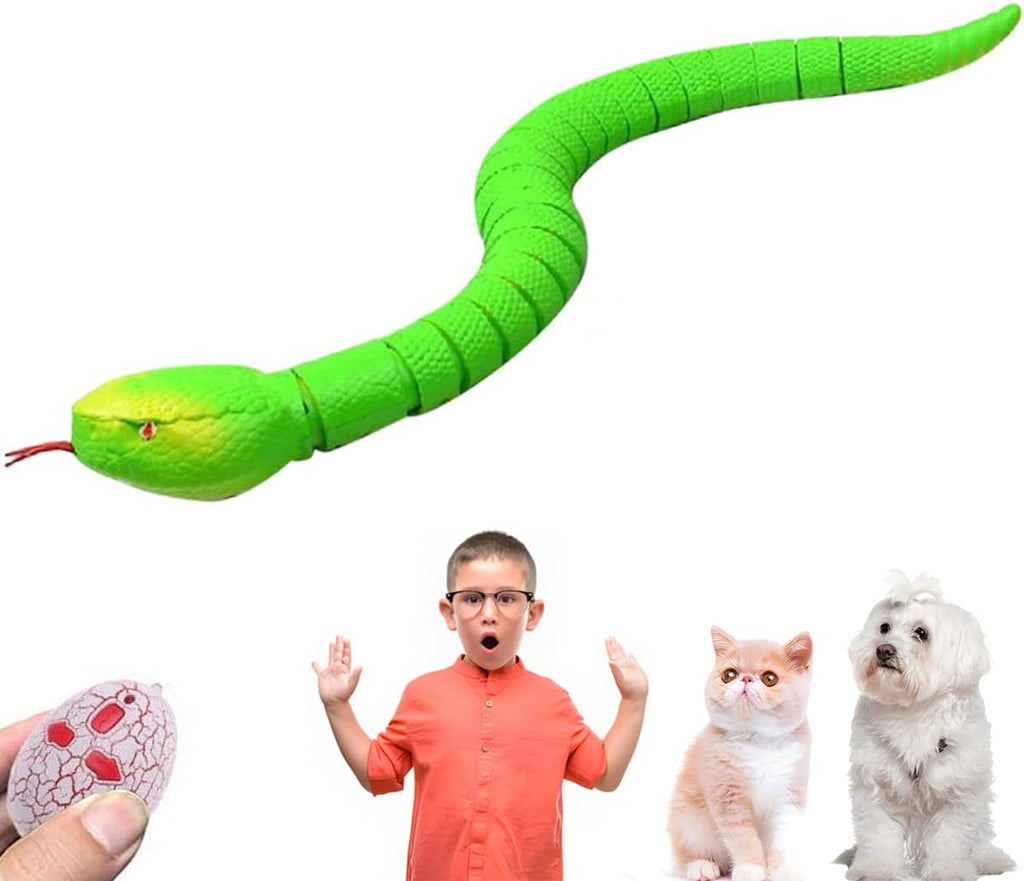 Snake Toy for Cats Interactive Remote Control and Smart Sensing