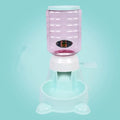 1.8L Pet Feeder Exercise Intelligence Dog Cat Automatic Press Feeder (Green)