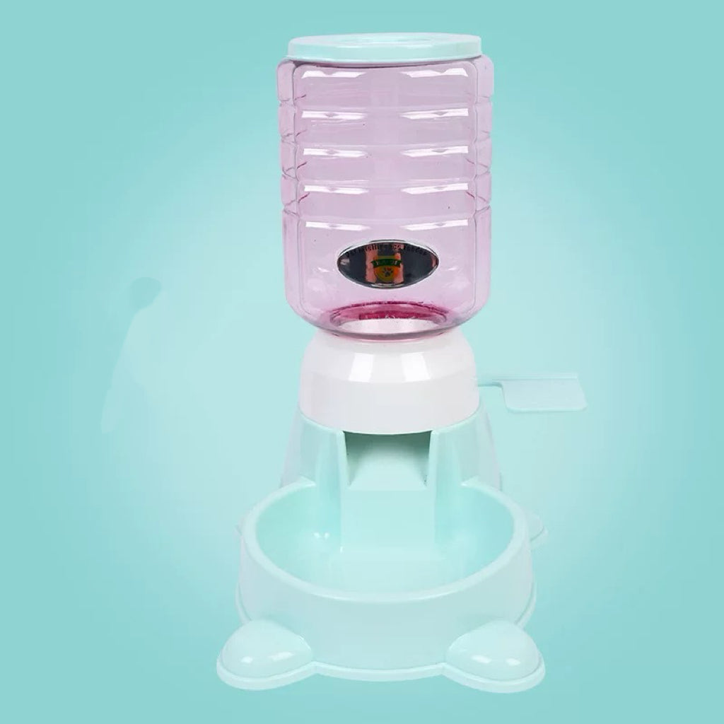 1.8L Pet Feeder Exercise Intelligence Dog Cat Automatic Press Feeder (Green)