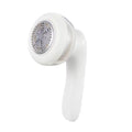 Lint Remover Clothes Fuzz Fabric Shaver Defuzzer with 6-Leaf Blades Rechargeable Sweater Shaver Pill Remove Pilling Fuzz for Clothing Couch Blanket - White