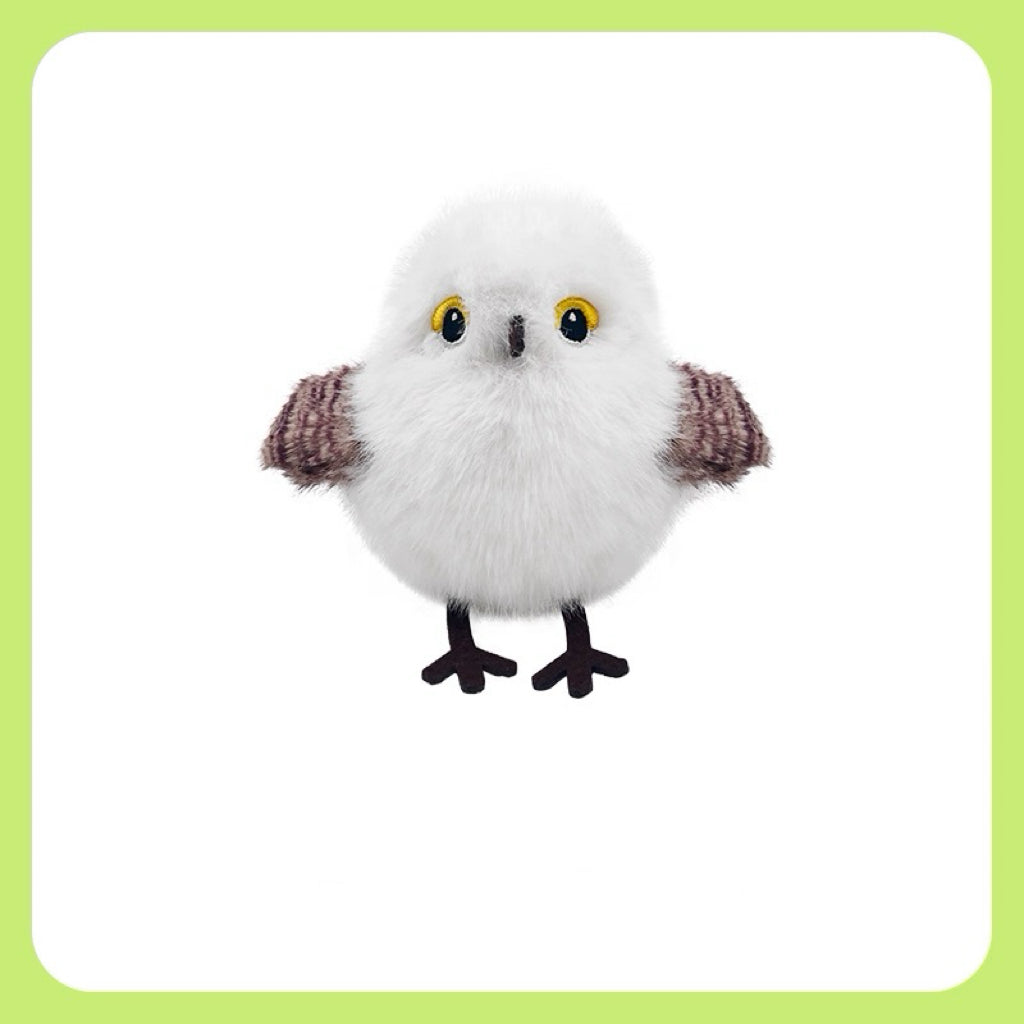 Rechargeable Flapping Bird Cat Toy – USB & Motion‑Activated Chirping Sparrow