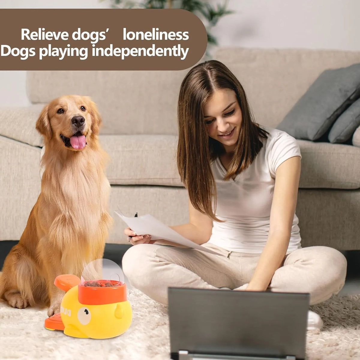 Duck Treat Dispenser, Duck Dog Treat Dispenser