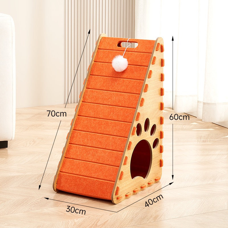 Cat Wall Shelf Prevent Damage To Furniture Scratching Post Cat Bed