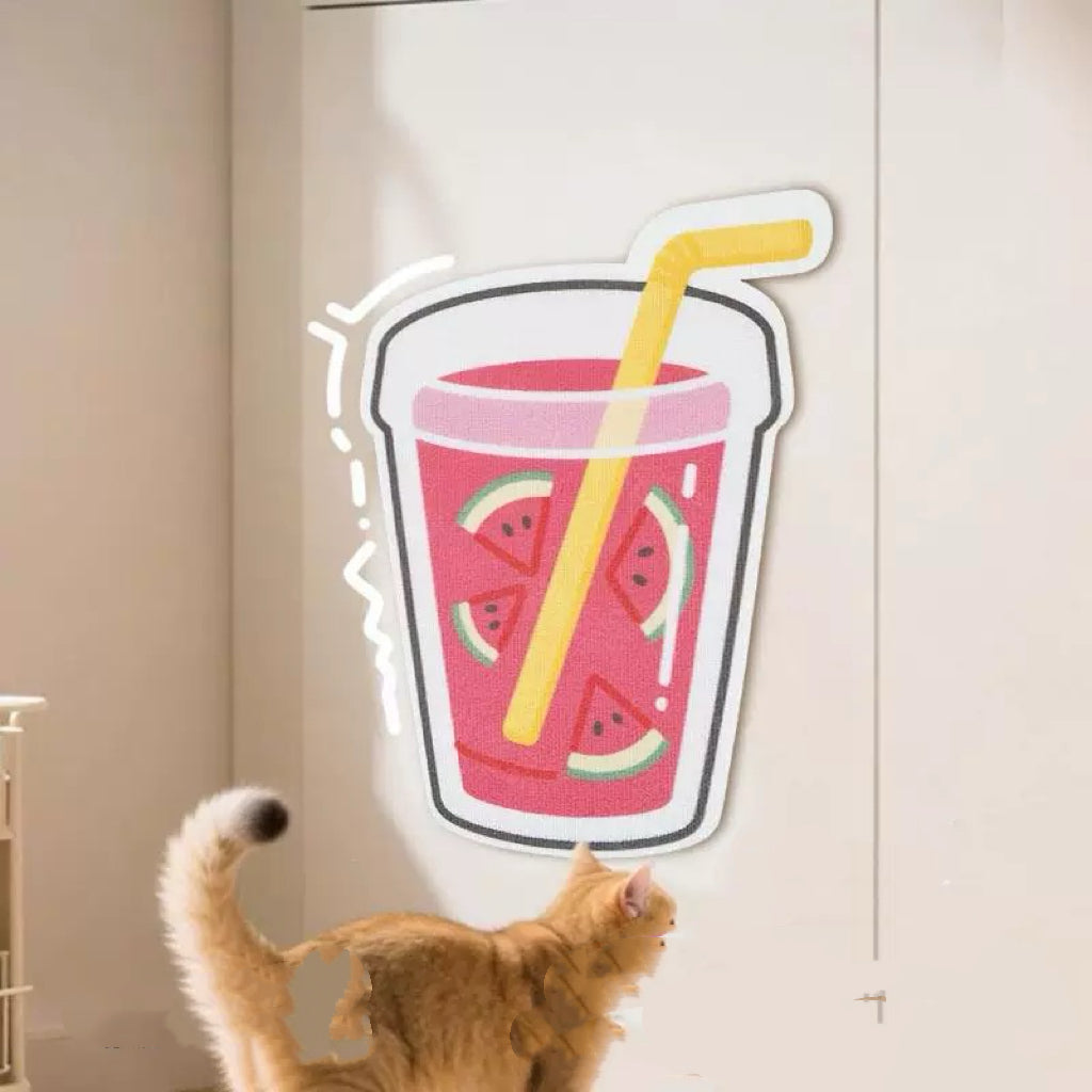 Cat Scratcher Wall Mounted Scratch Pad – Adhesive Back, Space‑Saving & Durable