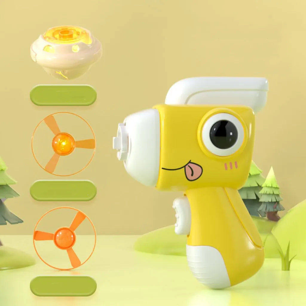Flying Disc Launcher Toy For Cat