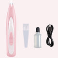 Cat Paw Fur Trimmer with LED Light Noise Less