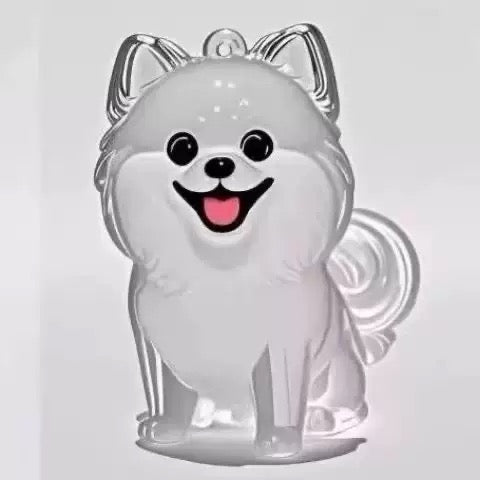 Dog Hair Collector Keychain – Pet Hair Keepsake & Memorial Storage