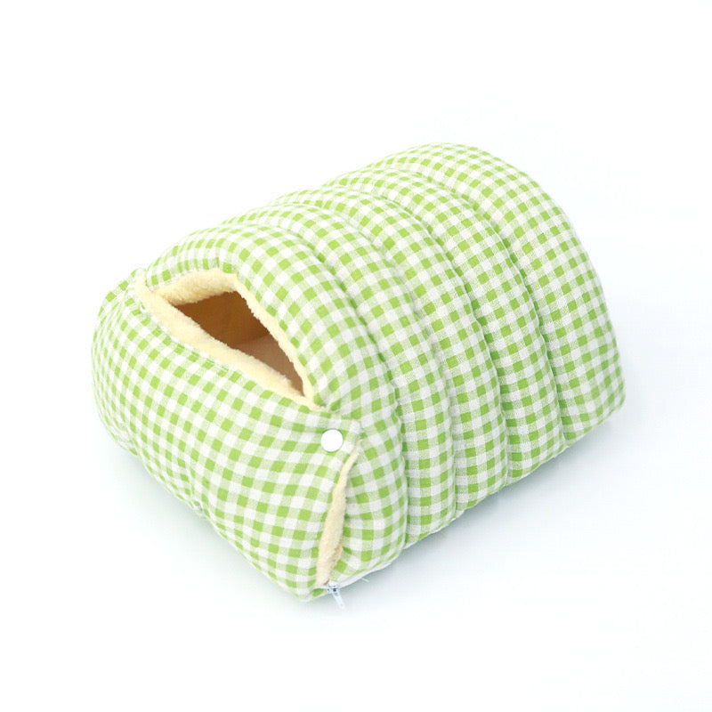 Indoor Cat Bed – Cave Style Cozy Hideaway with Removable Washable Cover & Anti‑Slip Base