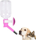 Pet Water Feeder Bottle Water Container Dispenser Dog Kennel Cage Hanging No-Drip Pet Water Drinking Bottle  Puppies Crate Water Dispenser Pet Cage Automatic Pet Water Feeder Small Animals