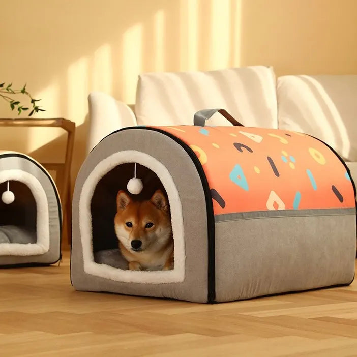 Pet House Cozy 2 in 1 Small Dog House